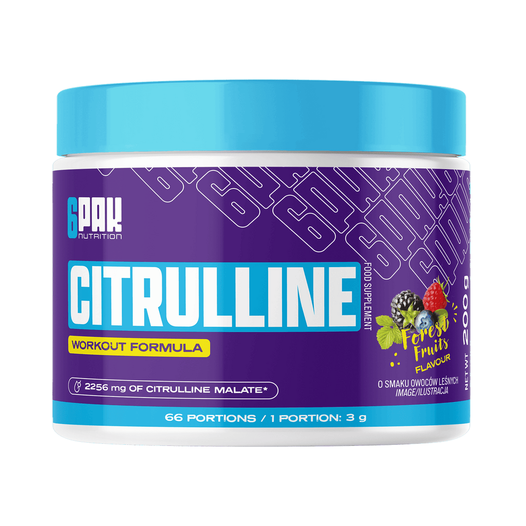6PAK Nutrition, Cytrulina (Citrulline), proszek, 200 g
