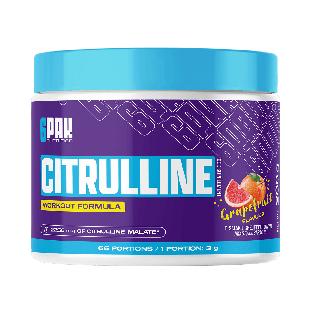 6PAK Nutrition, Cytrulina (Citrulline), proszek, 200 g