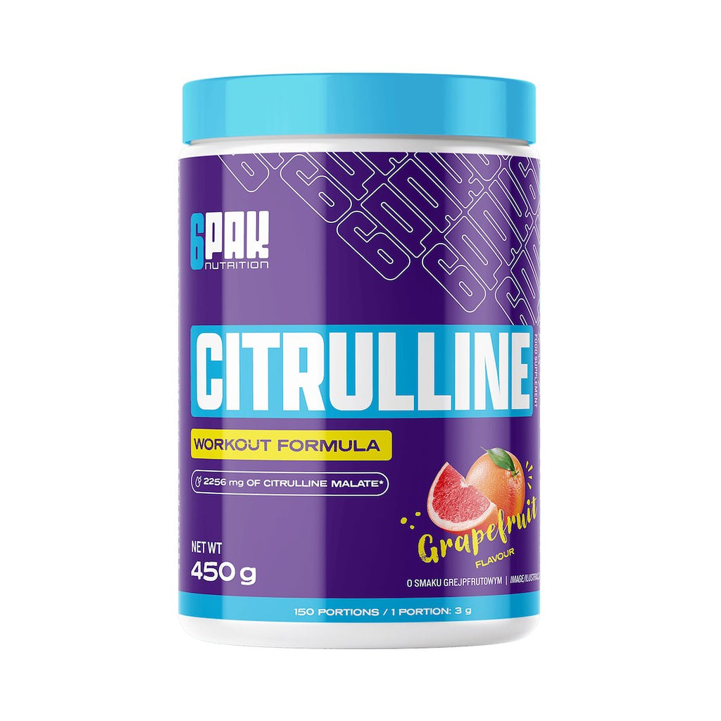 6PAK Nutrition, Cytrulina (Citrulline), proszek, 450 g