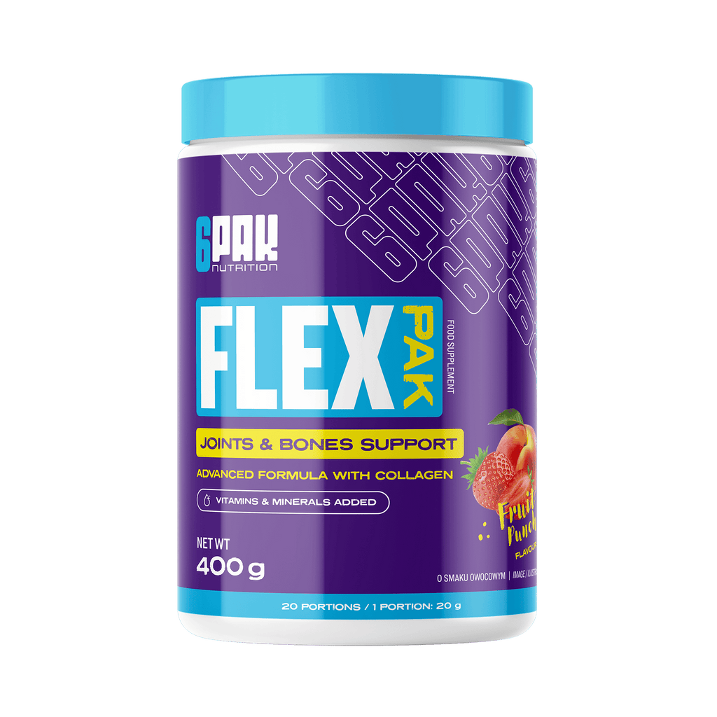 6PAK Nutrition, Flex PAK, Fruit Punch, 400 g