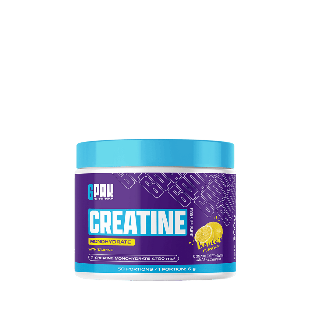 6PAK Nutrition, Kreatyna monohydrat (Creatine monohydrate), proszek, 300 g