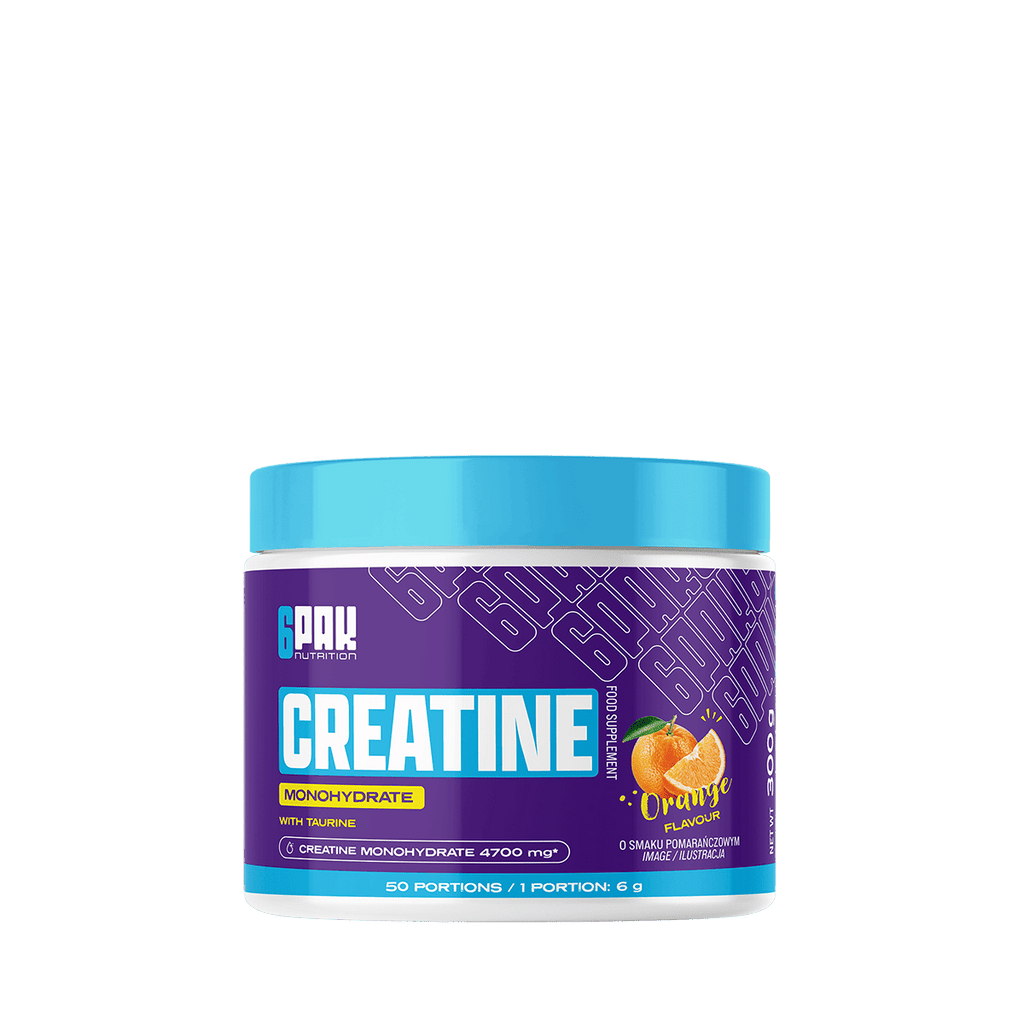 6PAK Nutrition, Kreatyna monohydrat (Creatine monohydrate), proszek, 300 g