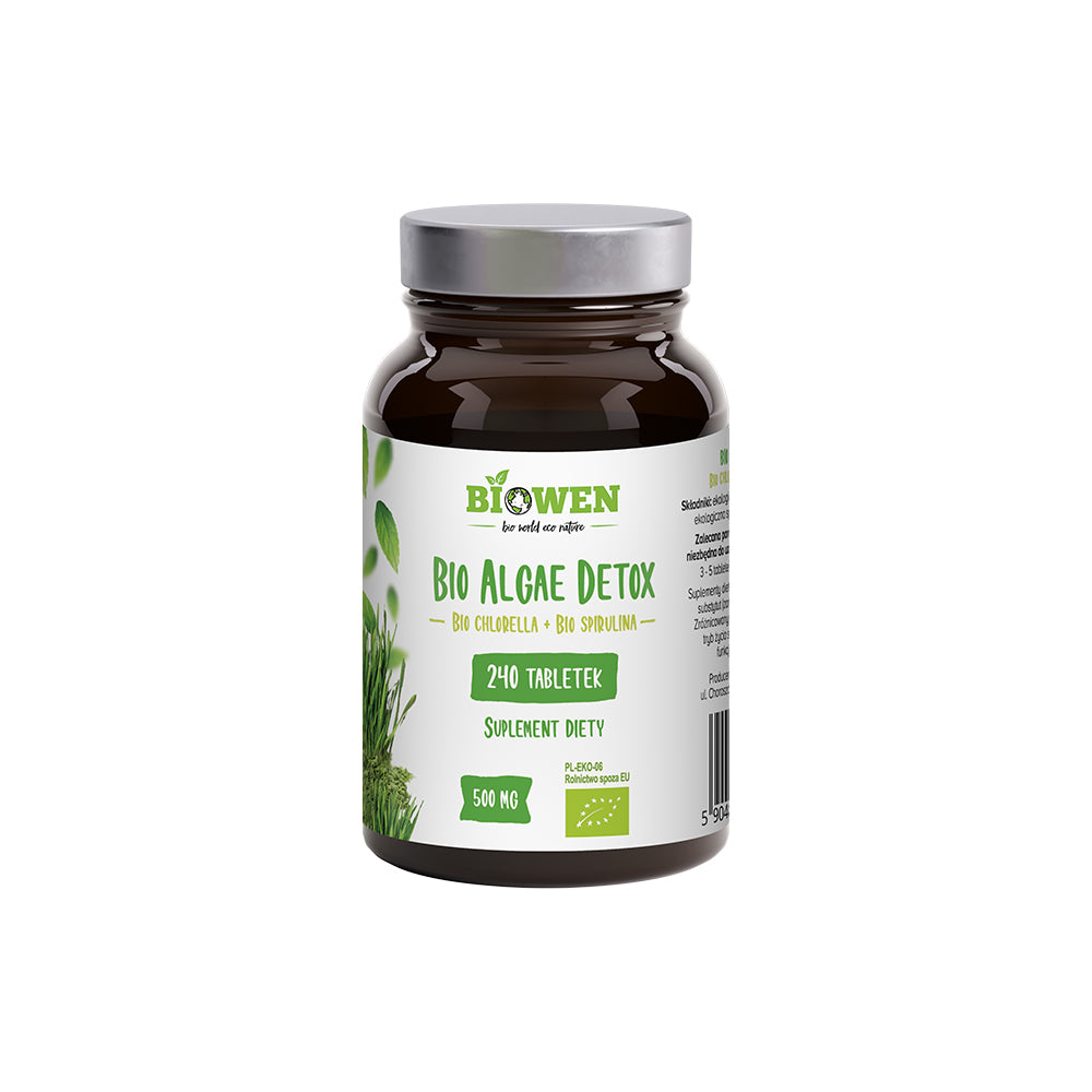 BIOWEN, BIO Algae Detox 500 mg, tabletki, 240szt.