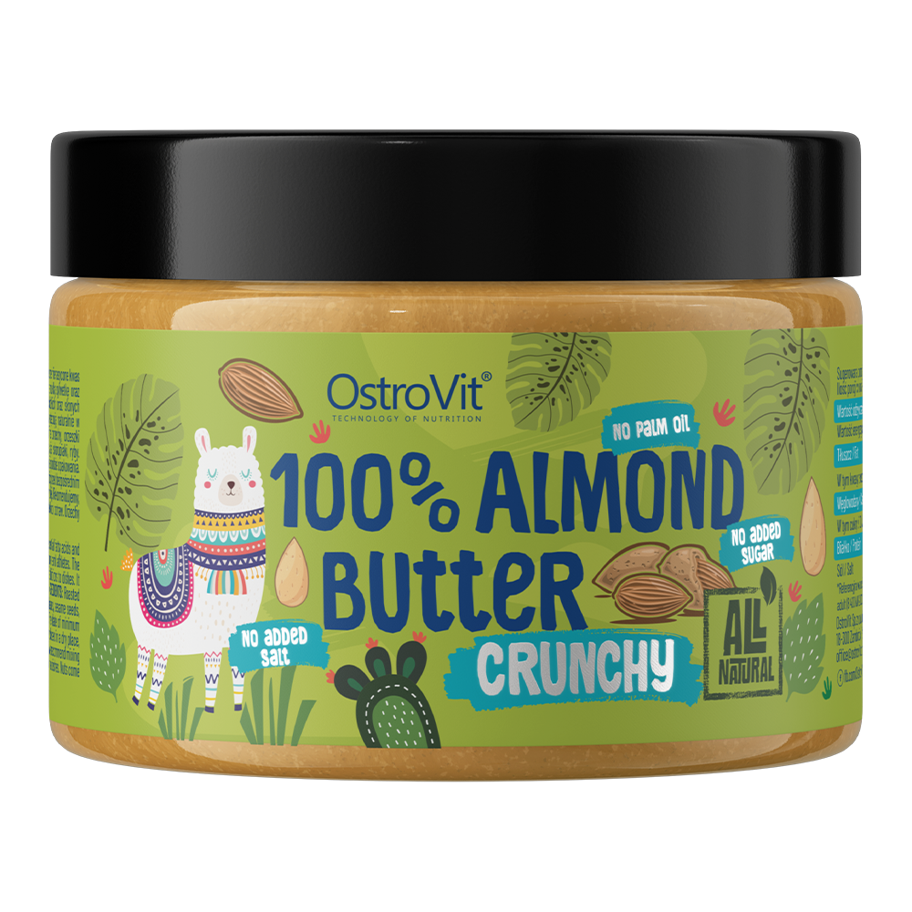 OstroVit, 100% Almond Butter Smooth, 500 g