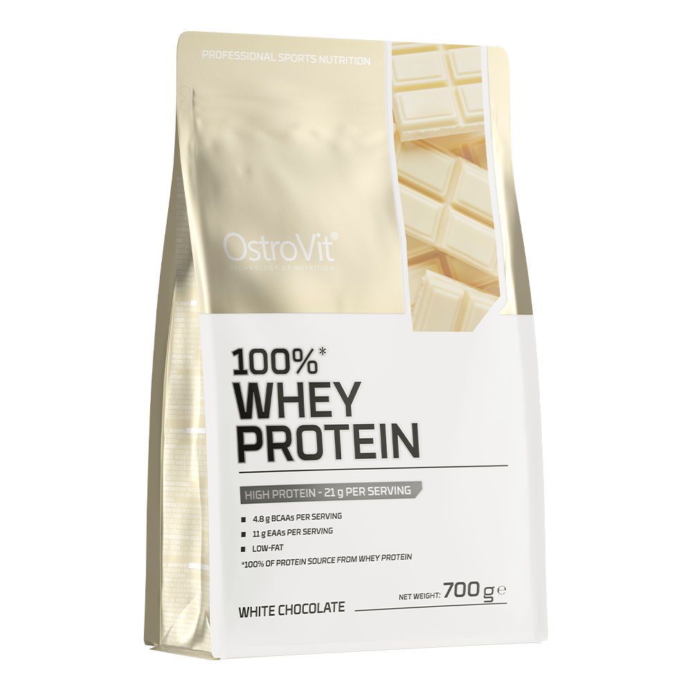 OstroVit, 100% Whey Protein White chocolate, proszek, 700 g