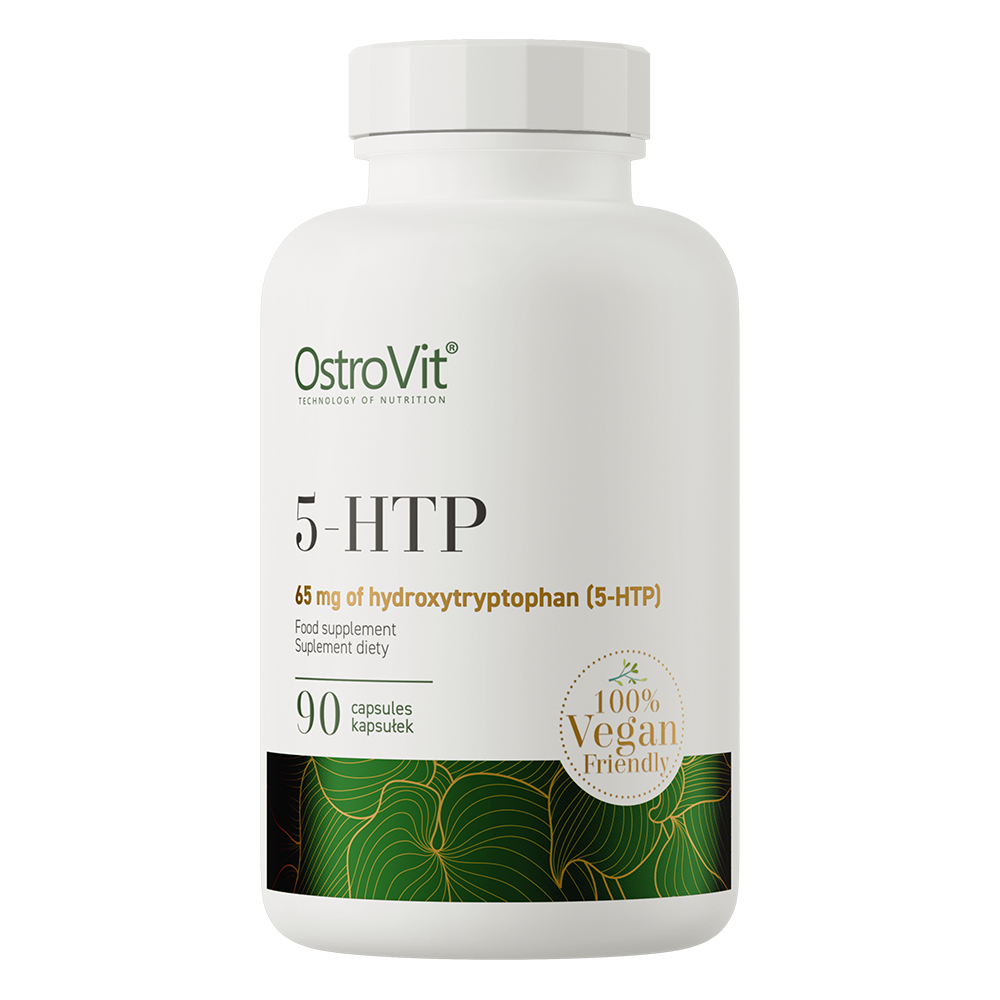 OstroVit, 5-HTP (5-hydroksytryptofan) 65 mg, kapsułki wege, 90 szt.