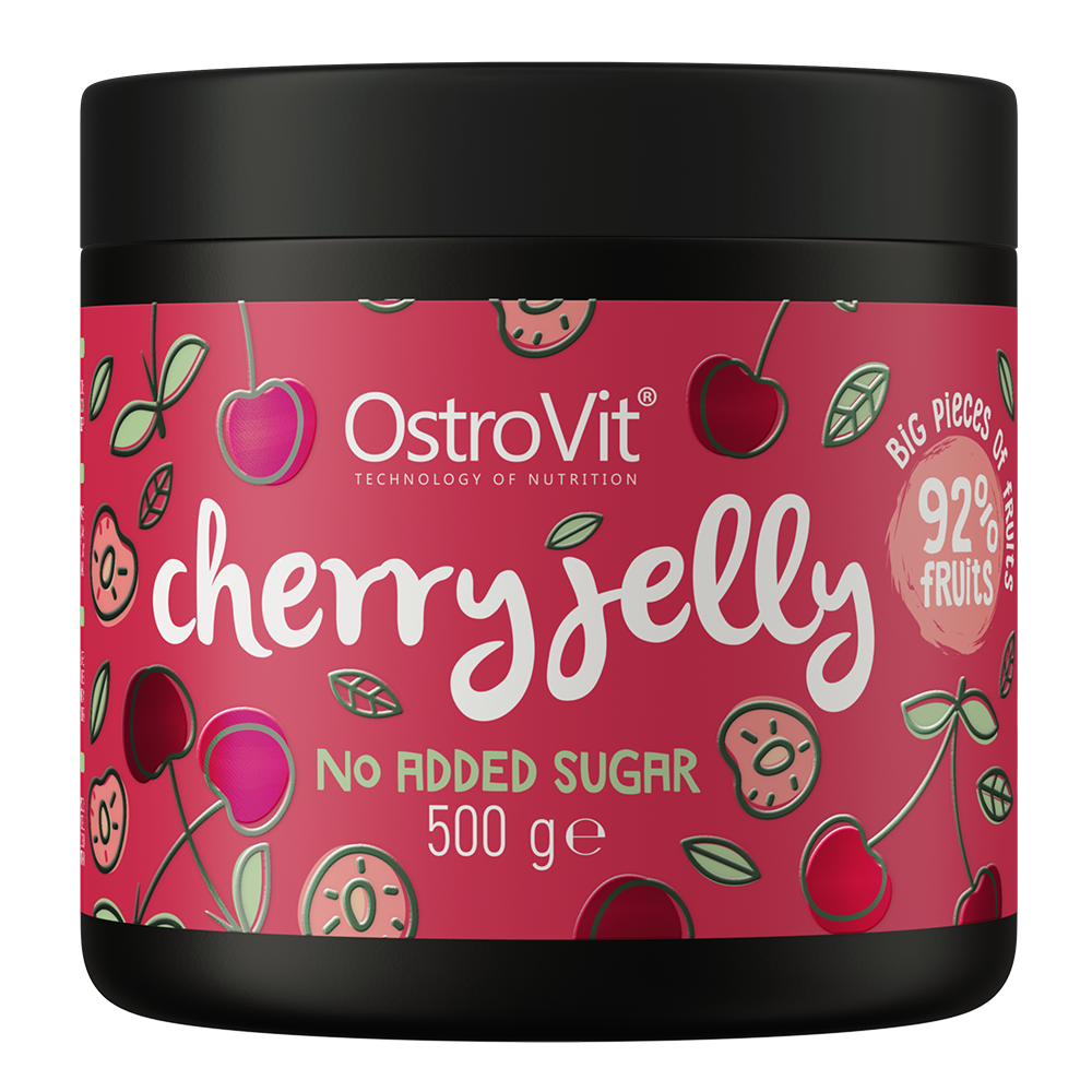 OstroVit, Cherry Jelly Owoce w żelu 500 g