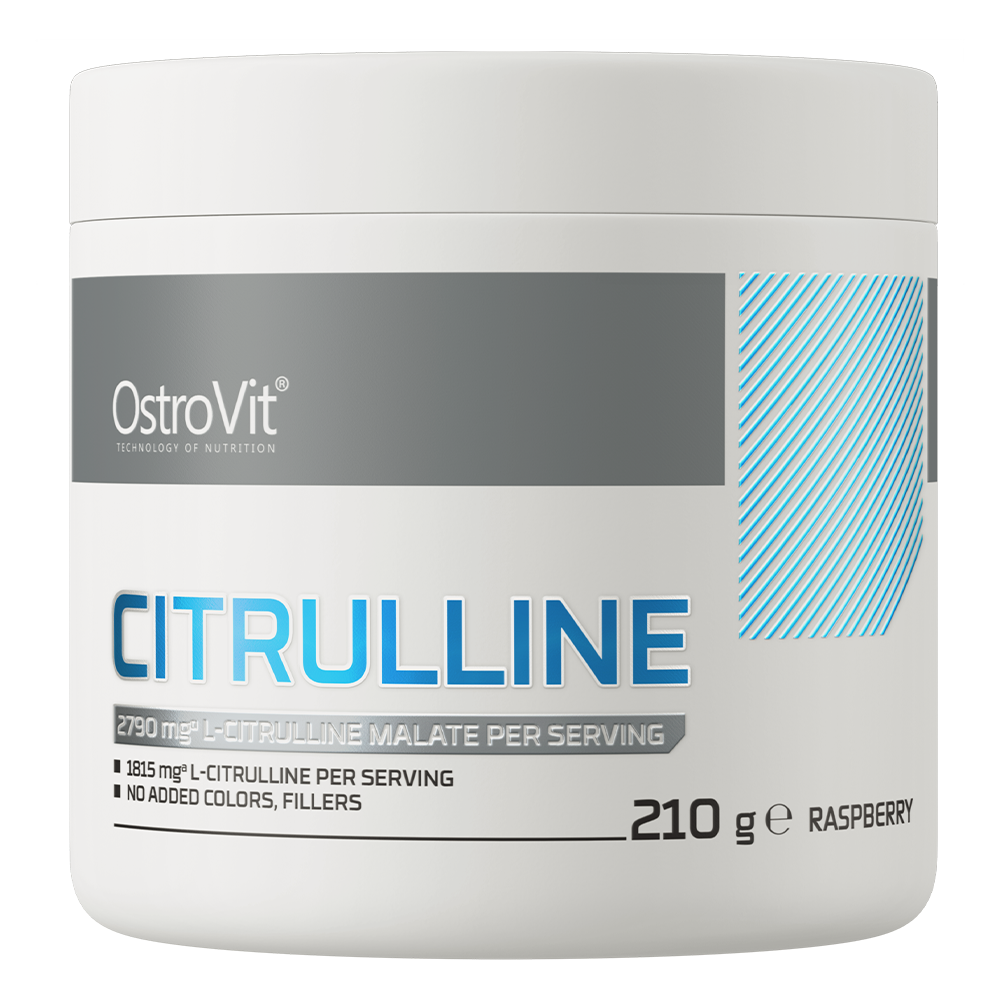 OstroVit, Citrulline Raspberry (malinowa), proszek, 210 g