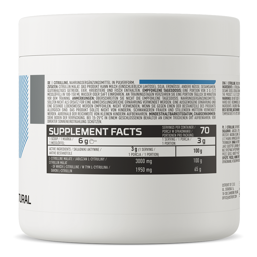 OstroVit, Citrulline, proszek, 210 g