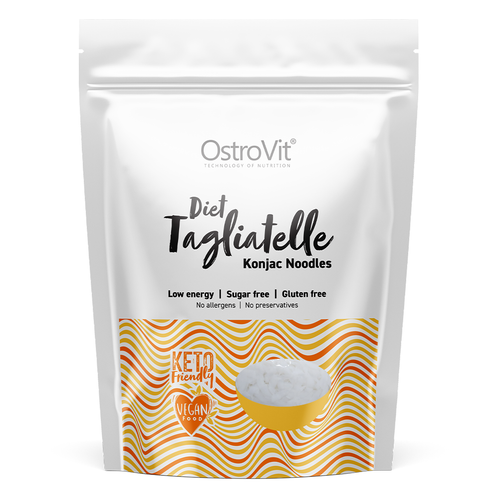 OstroVit Diet, Makaron tagliatelle Konjac (noodles), 250g / 400 g