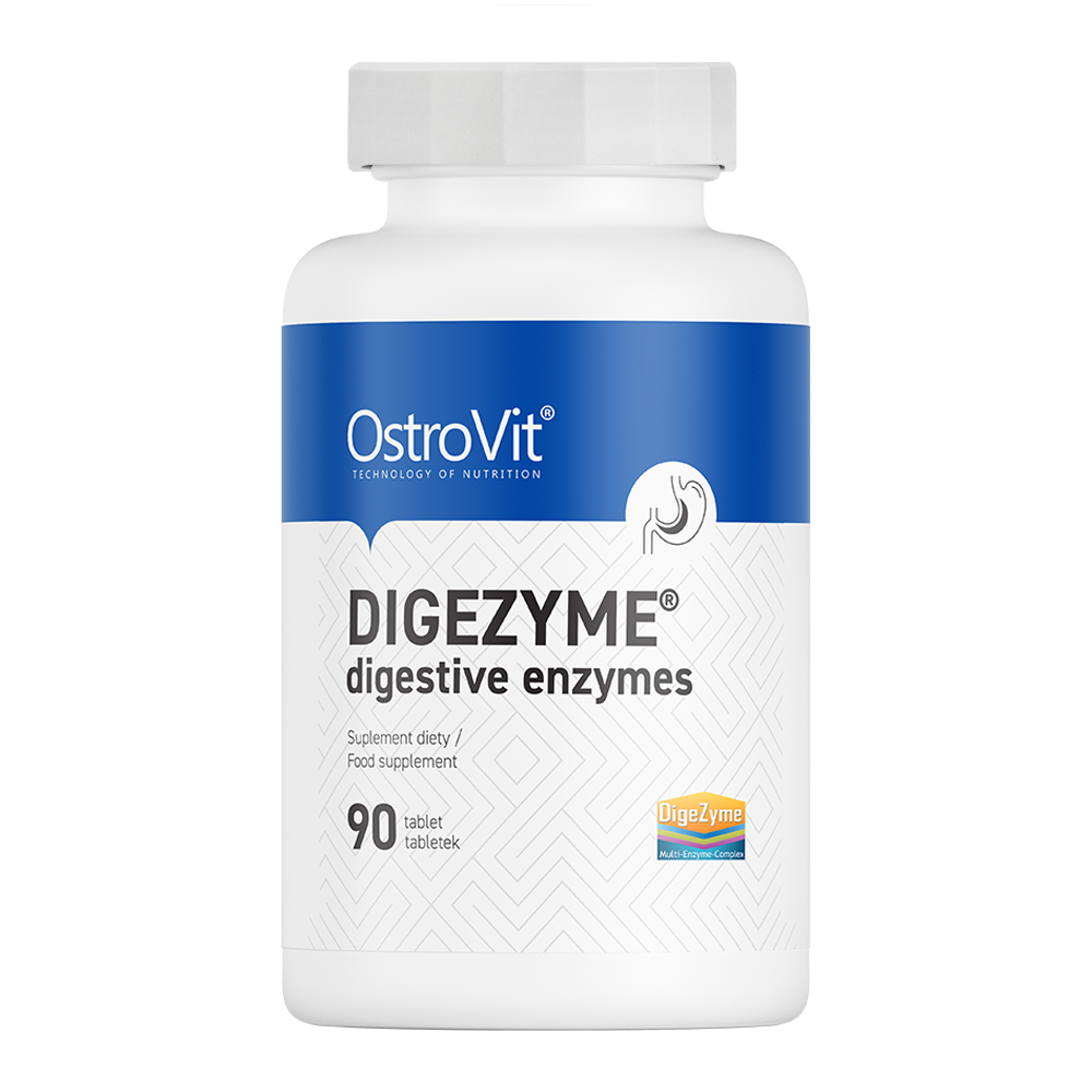 OstroVit, Digezyme® Kompleks multienzymatyczny, tabletki, 90 szt.