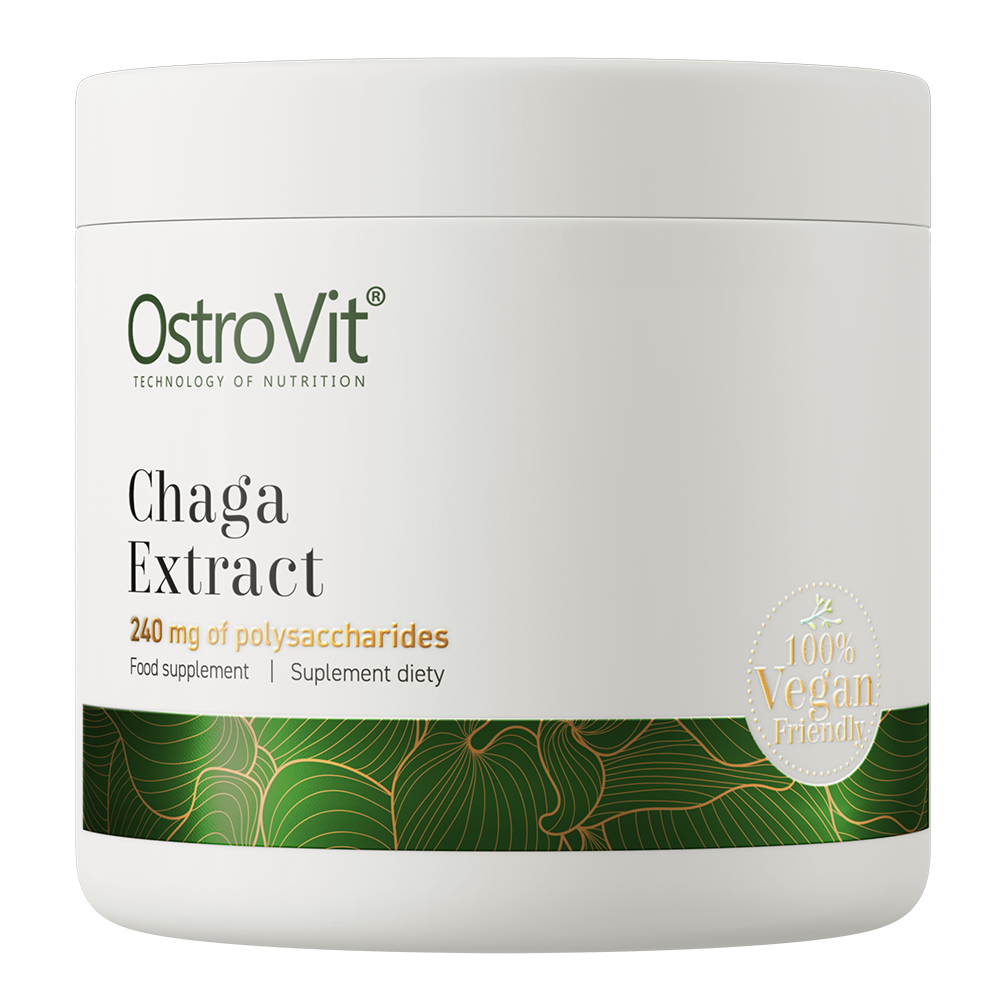 OstroVit, Chaga (Błyskoporek podkorowy) ekstrakt, proszek, 50 g