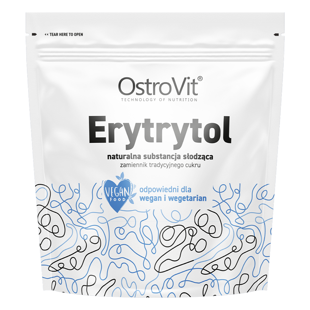 OstroVit, Erytrytol, proszek, 1000 g