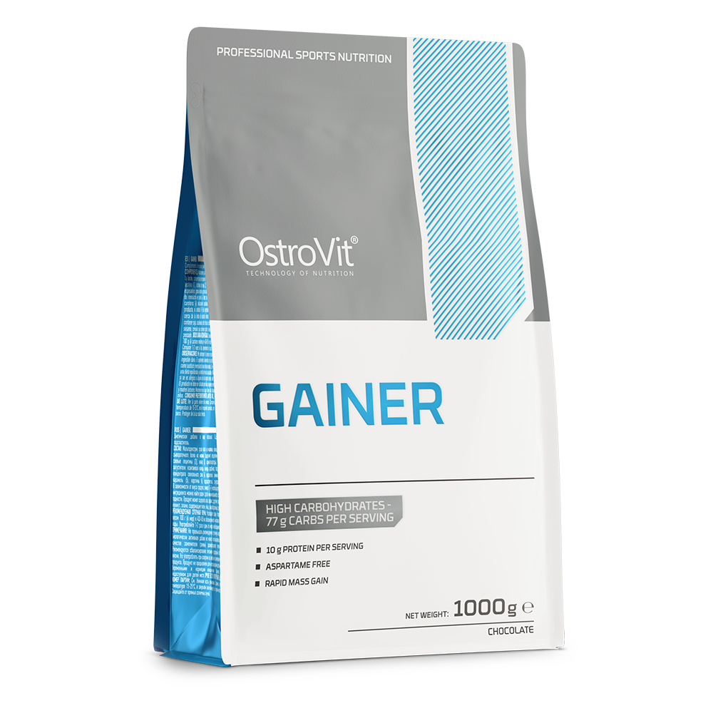 OstroVit, Gainer, czekolada, proszek, 1000 g
