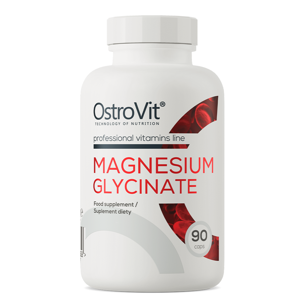 OstroVit, Magnesium Glicynate , kapsułki wege, 90 szt.