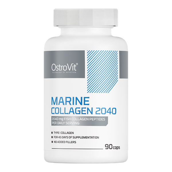OstroVit, Marine Collagen 2040, kapsułki, 90 szt.