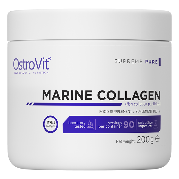 OstroVit, Marine Collagen, proszek, 200 g