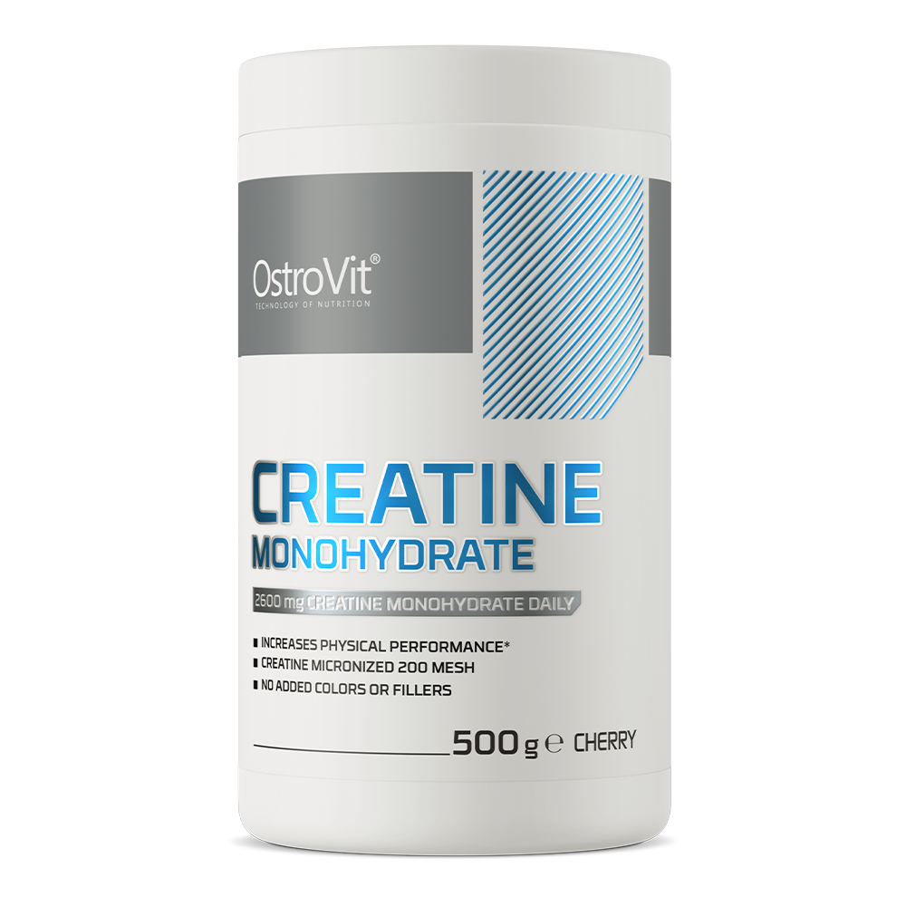 OstroVit, Creatine Monohydrate Cherry, proszek, 500 g