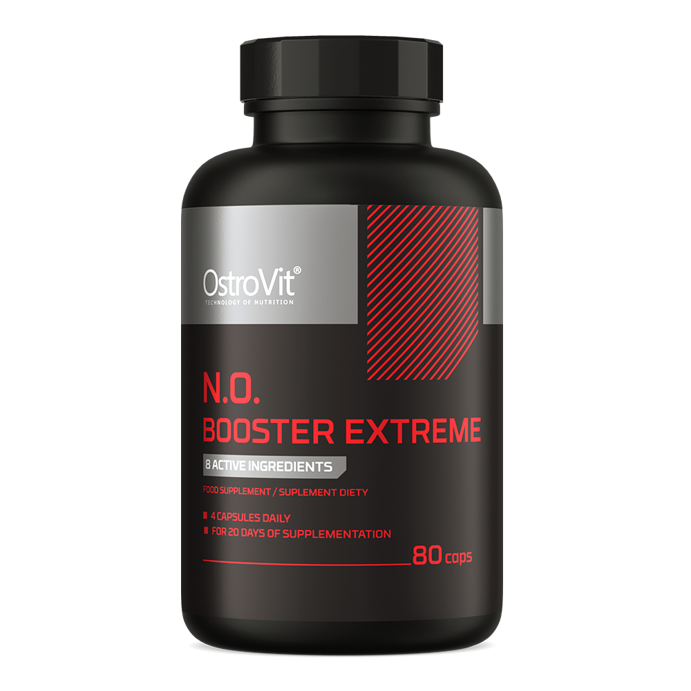 OstroVit, N.O. Booster Extreme, kapsułki, 80 szt.