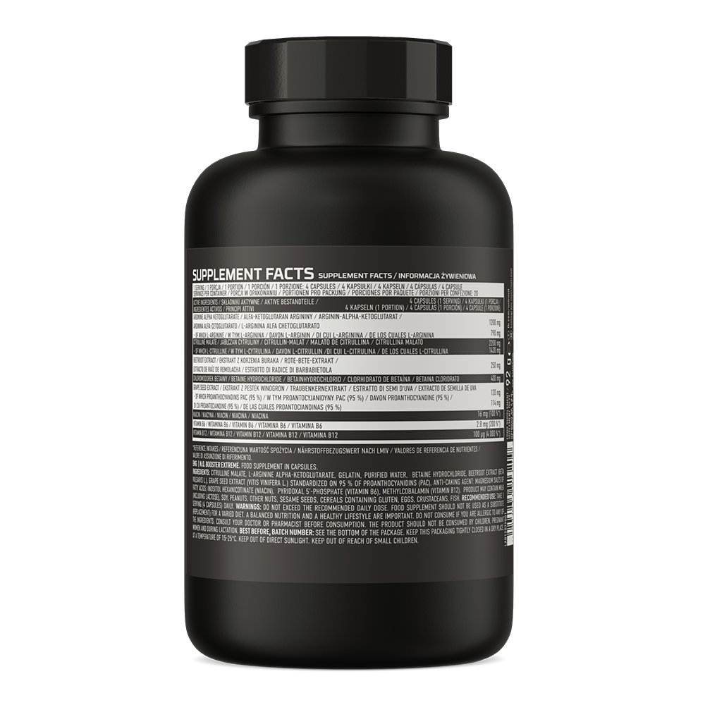 OstroVit, N.O. Booster Extreme, kapsułki, 80 szt.