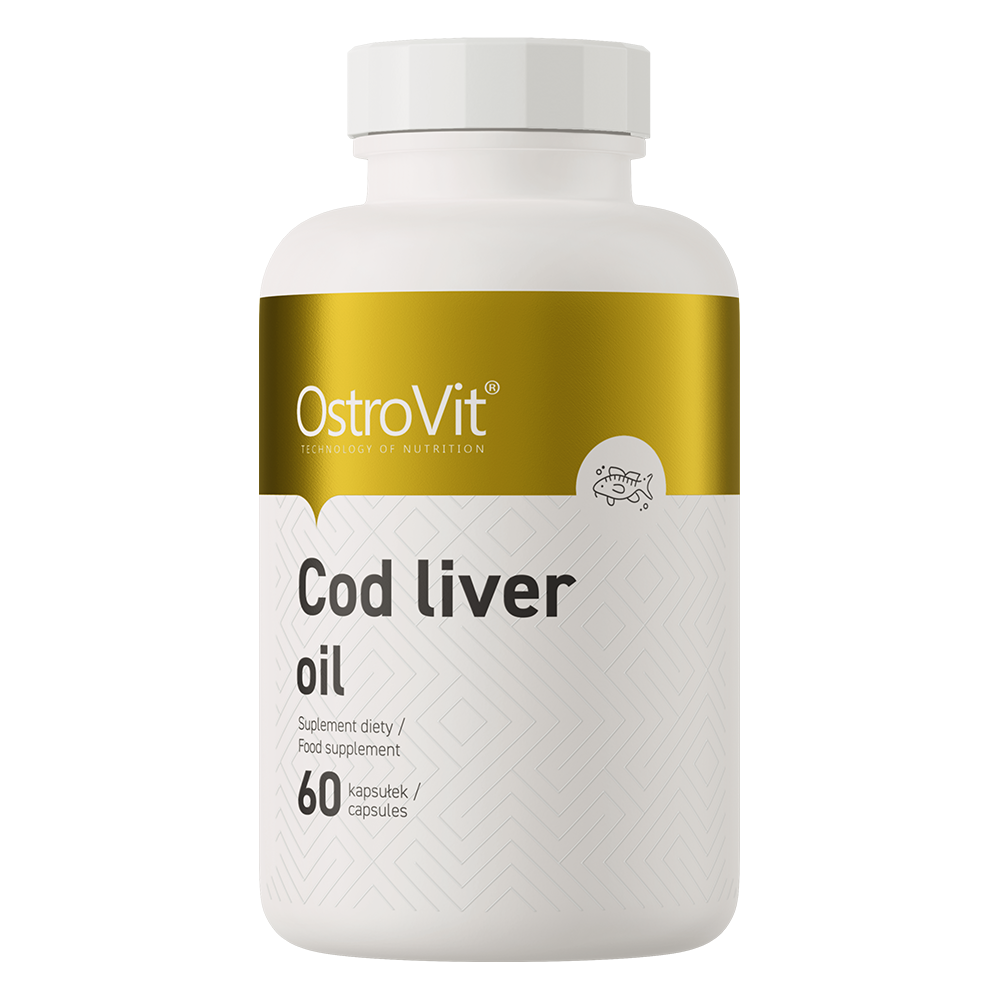 OstroVit, Cod liver oil, softgels, 60 szt.