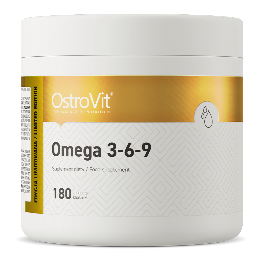 OstroVit, Omega 3-6-9, softgels, 180 szt.