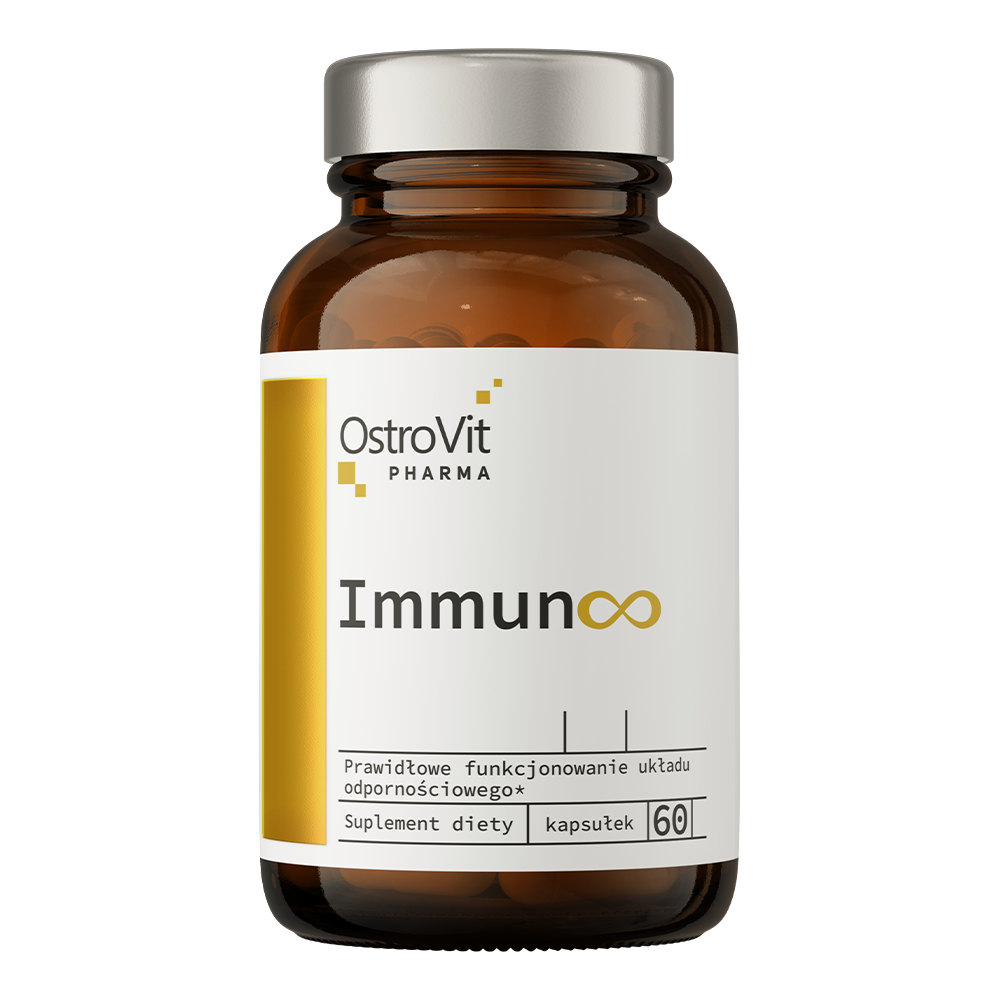 OstroVit Pharma, Immun∞ wsparcie odporności, kapsułki wege, 60 szt.