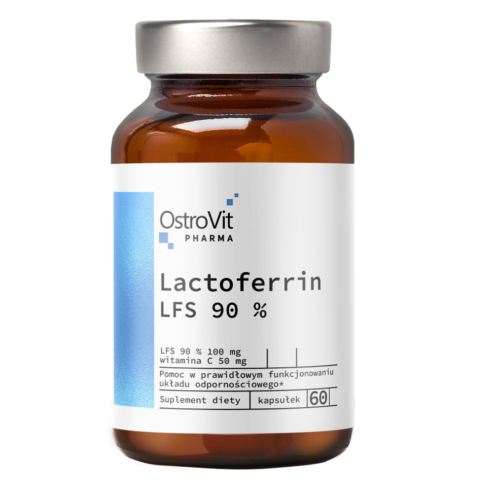 OstroVit Pharma, Lactoferrin LFS 90%, kapsułki, 60 szt.