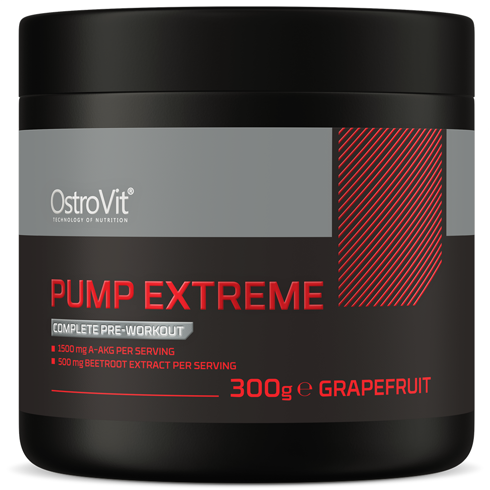 OstroVit, Pump Extreme Grapefruit, proszek, 300 g