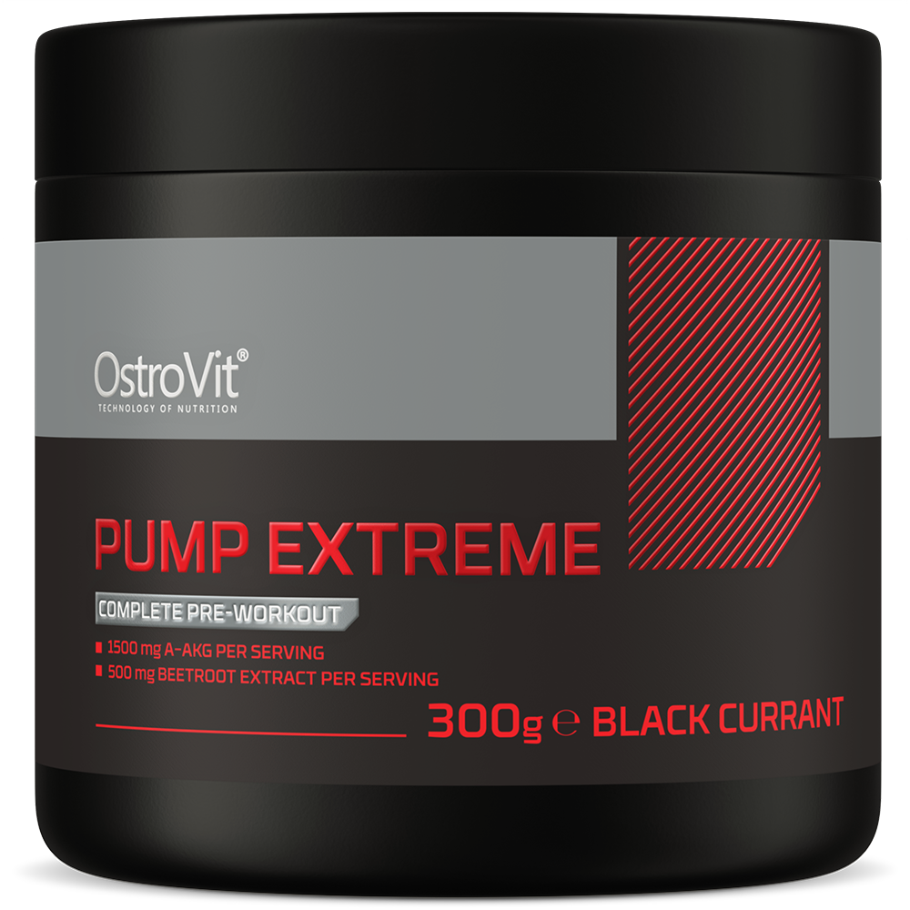 OstroVit, Pump Extreme Black currant, proszek, 300 g