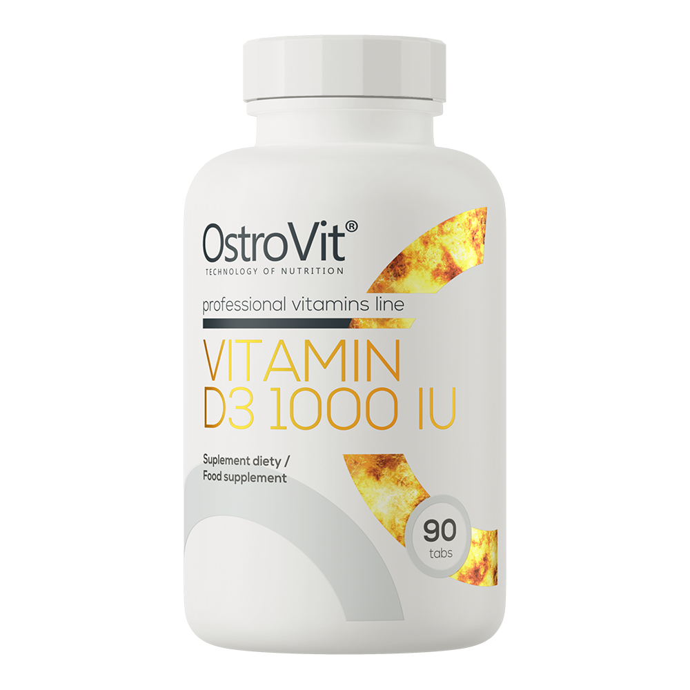 OstroVit, Vitamin D3 1000 IU, tabletki, 90 szt.