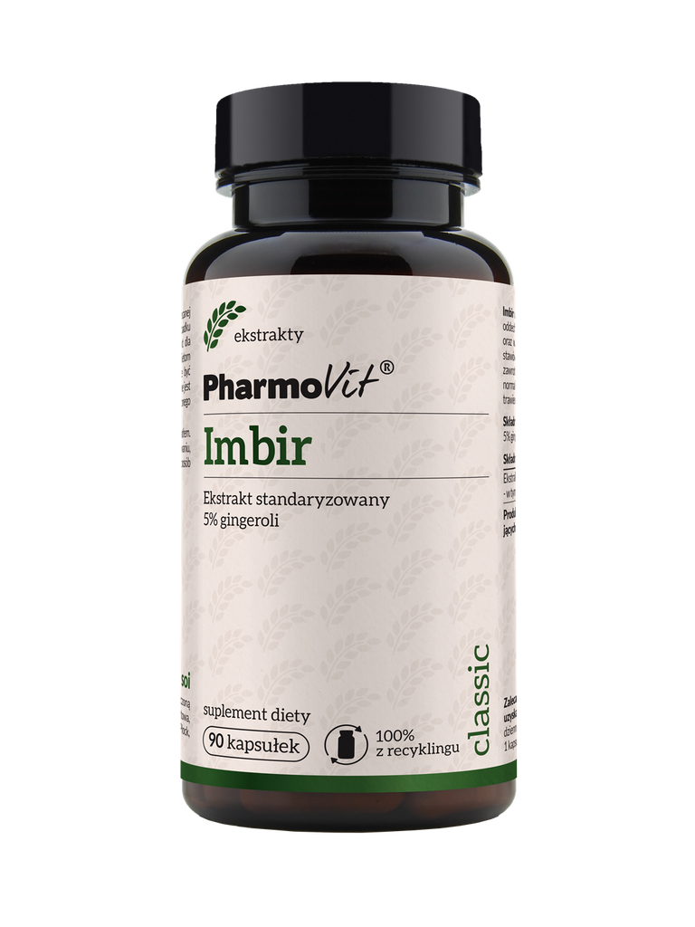 PharmoVit, Imbir 400 mg, kapsułki, 90 szt.