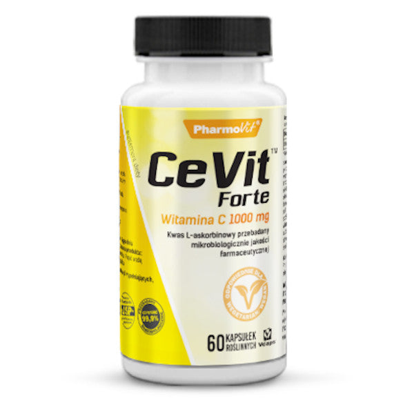 PharmoVit, CeVit™ Forte 1000 mg, kapsułki vege, 60 szt.