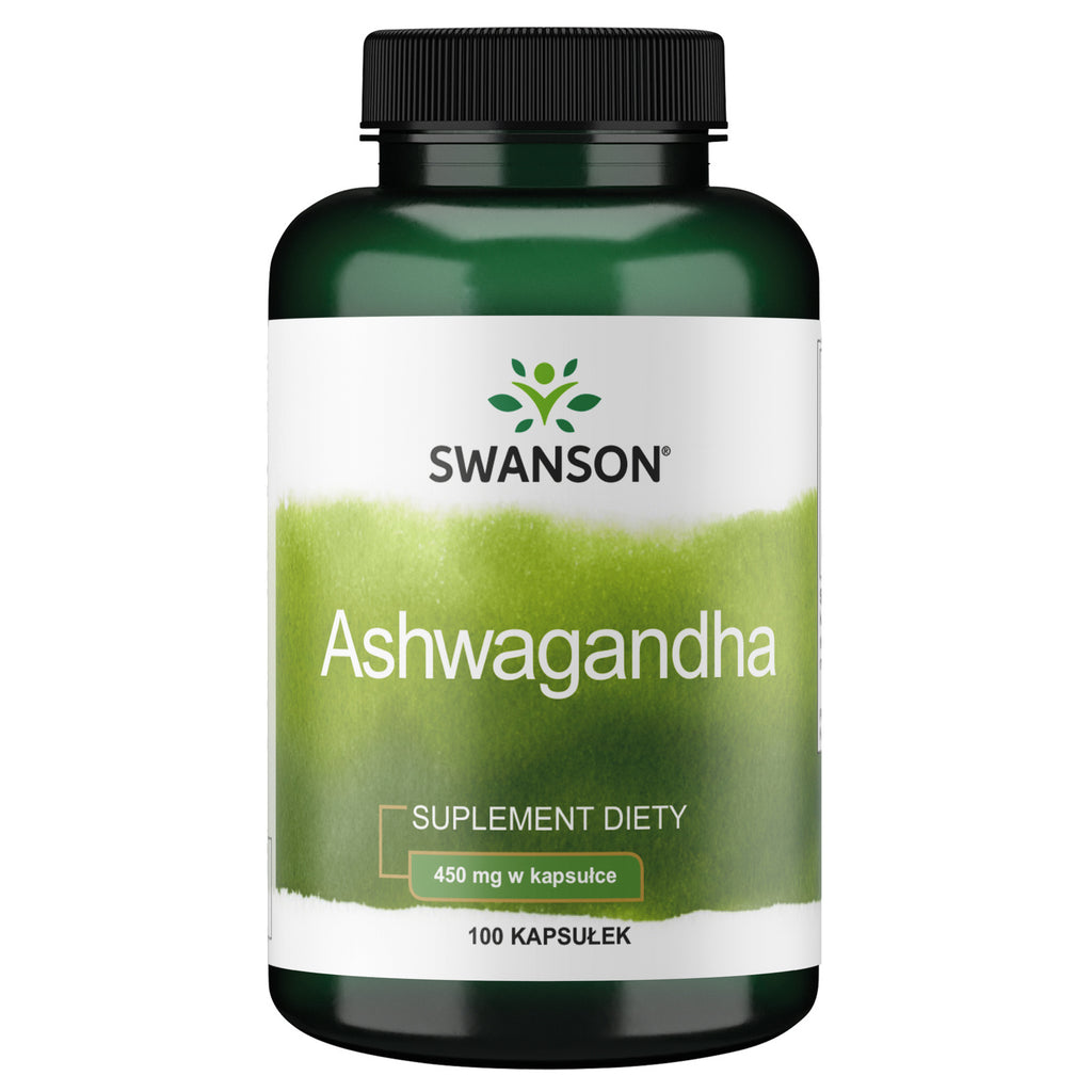 Swanson, Ashwagandha 450 mg, kapsułki, 100 szt.