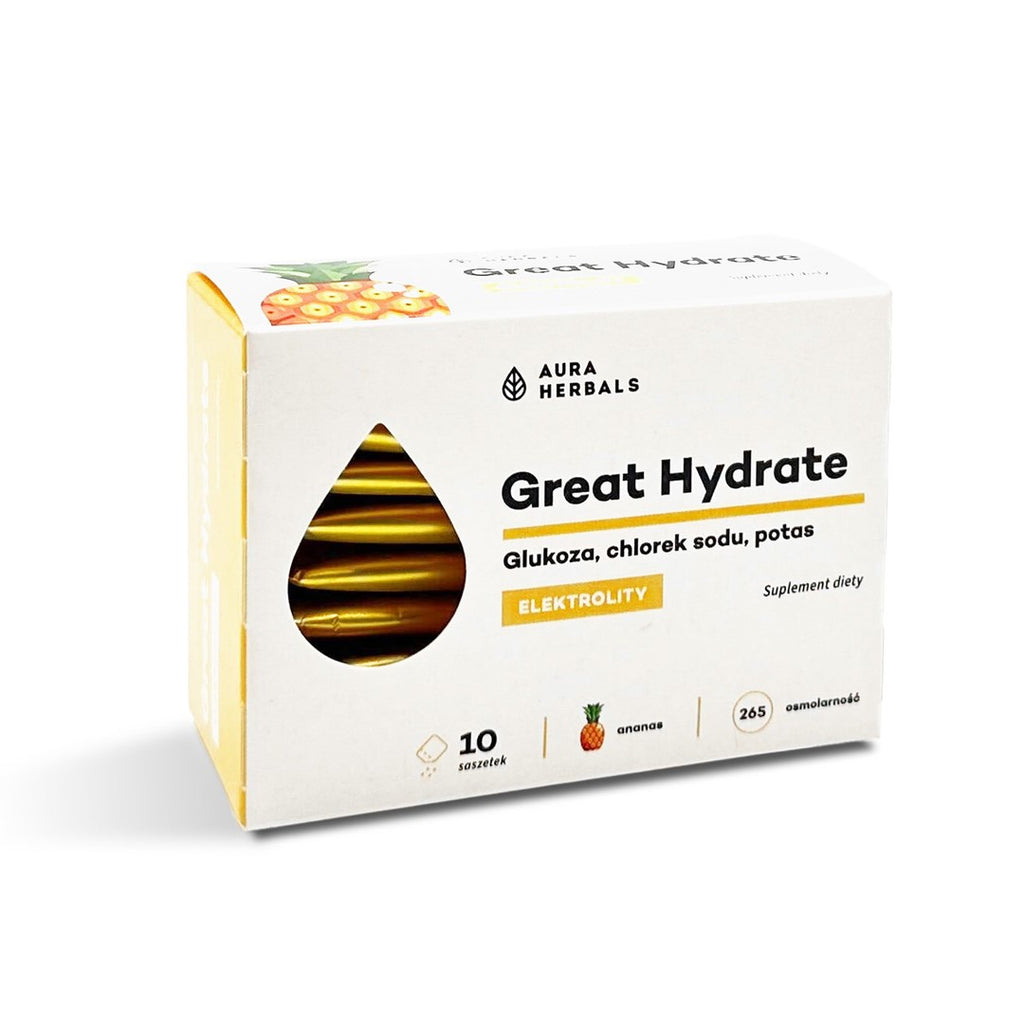 Aura Herbals, Great Hydrate, ananas, saszetki, 10 szt.