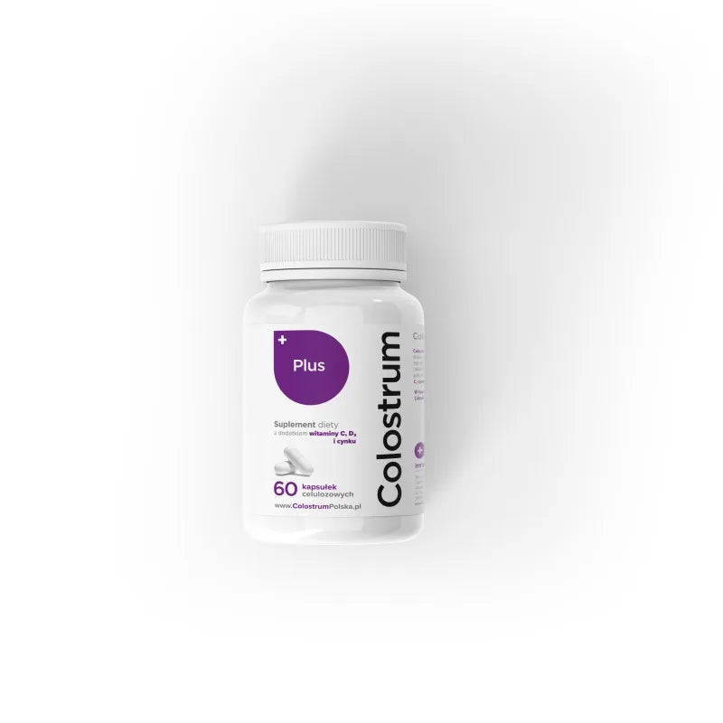 Colostrum Polska, Colostrum PLUS, kapsułki, 60 szt.