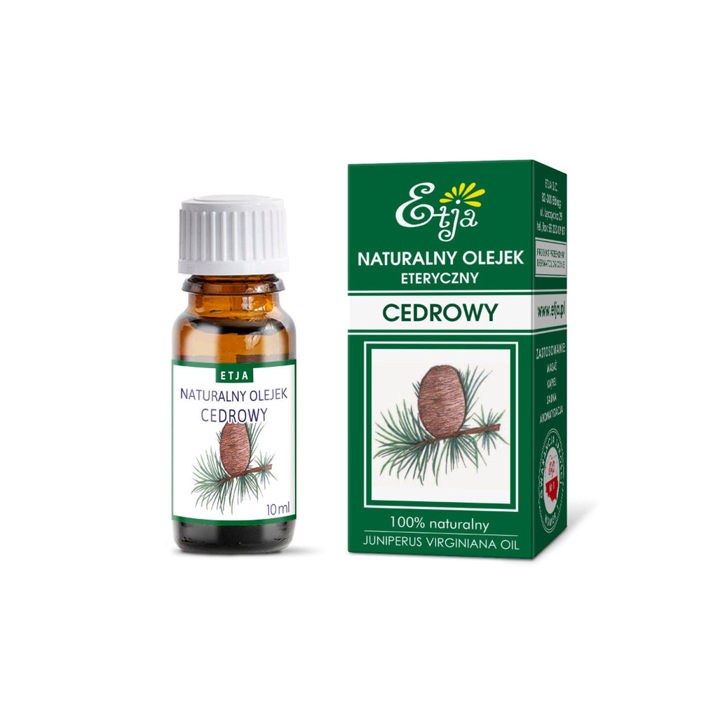 Etja, Naturalny olejek eteryczny Cedrowy, 10 ml