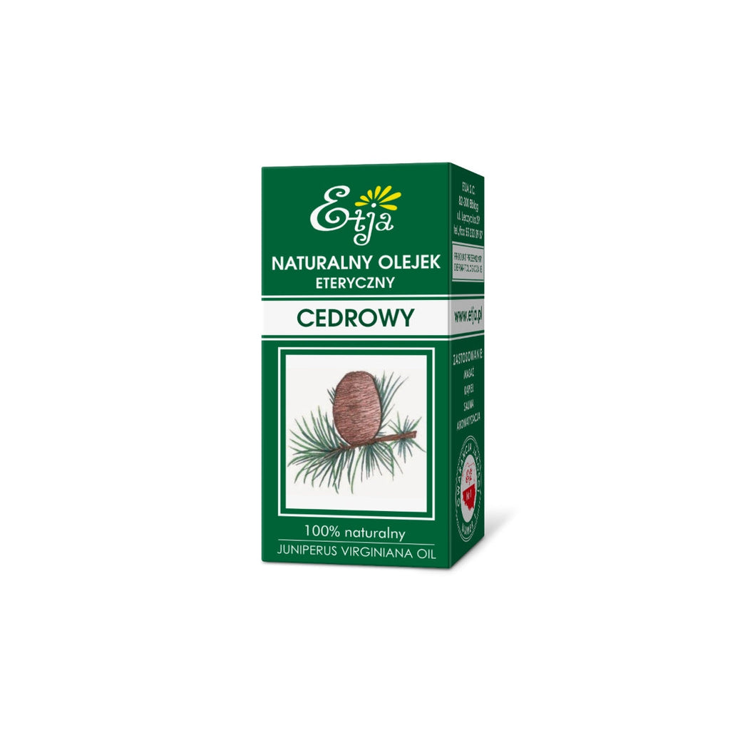 Etja, Naturalny olejek eteryczny Cedrowy, 10 ml