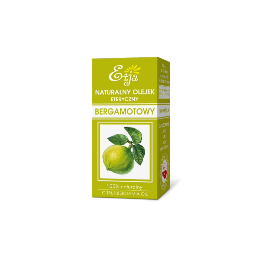 Etja, Naturalny olejek eteryczny Bergamotowy, 10 ml