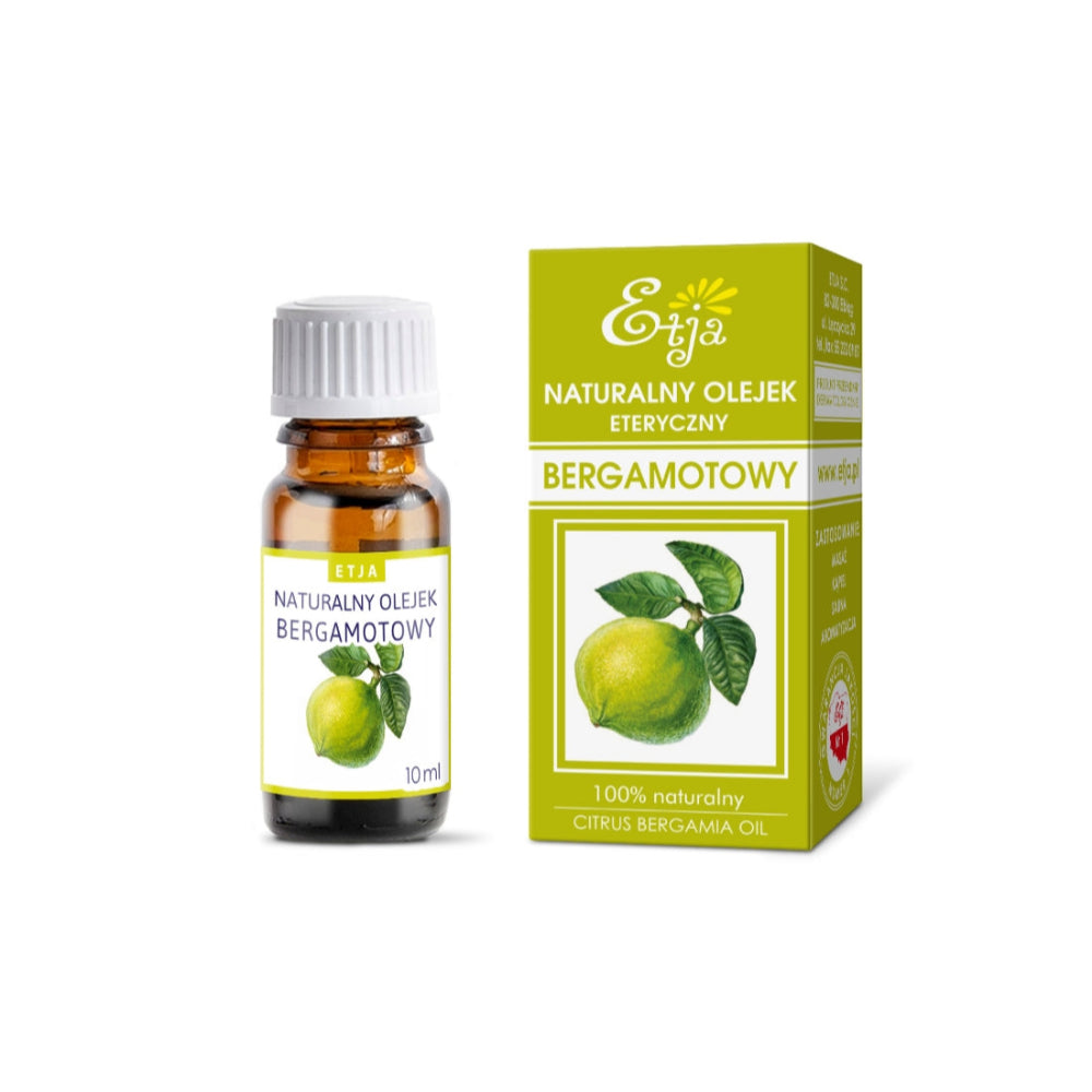 Etja, Naturalny olejek eteryczny Bergamotowy, 10 ml