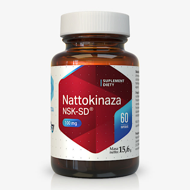 Hepatica, Nattokinaza NSK-SD® 100 mg, kapsułka wege, 60 szt.