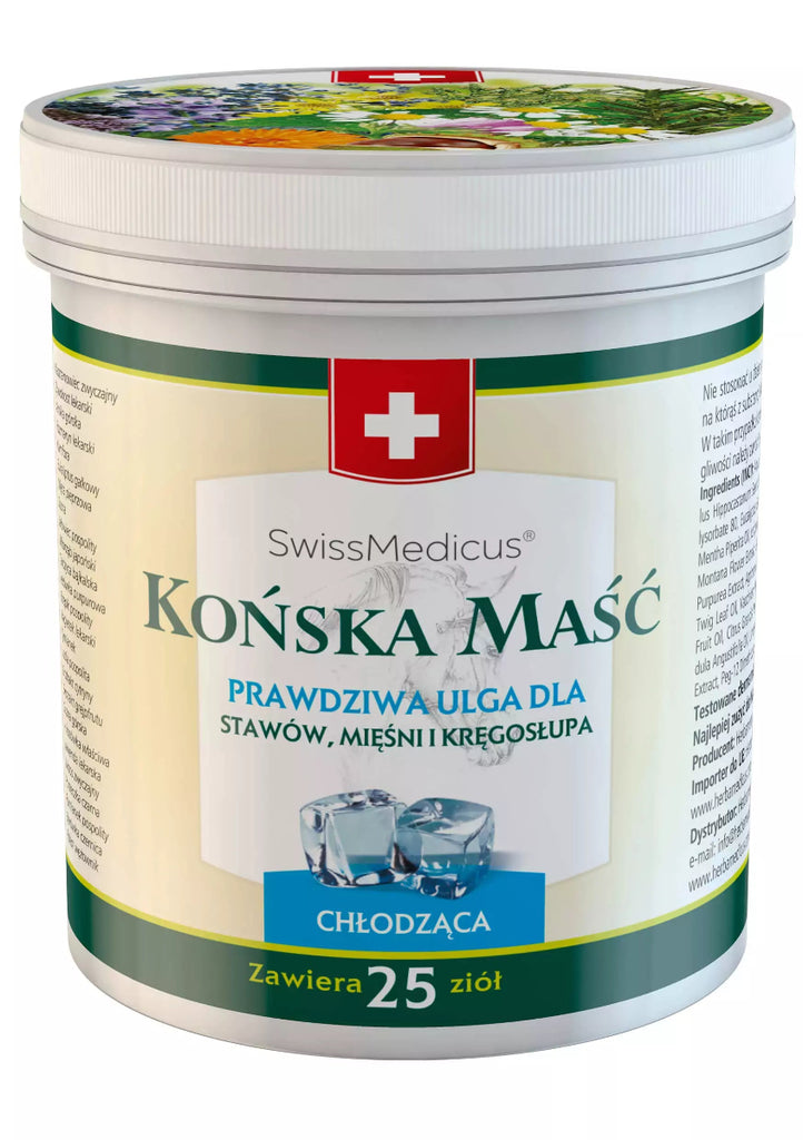 SwissMedicus, Końska maść chłodząca, 250 ml