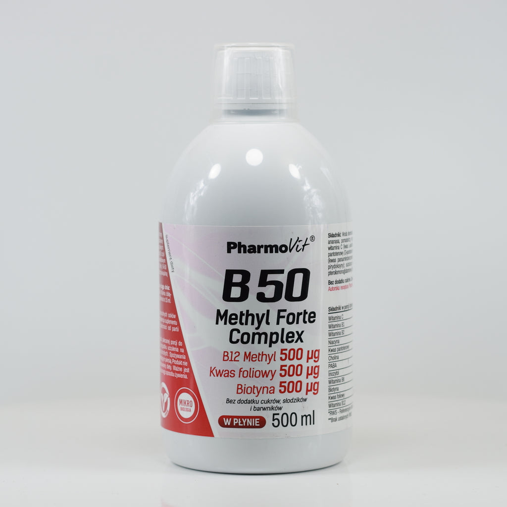 PharmoVit, B50 Methyl Forte Complex, płyn, 500 ml