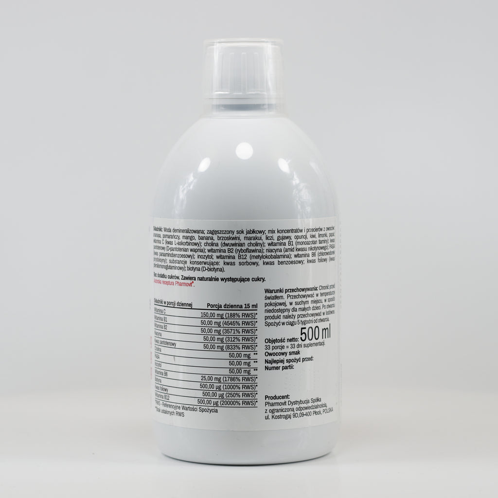 PharmoVit, B50 Methyl Forte Complex, płyn, 500 ml