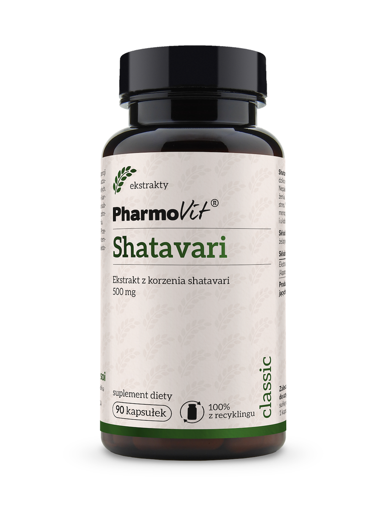 PharmoVit, Shatavari 500 mg, kapsułki, 90 szt.