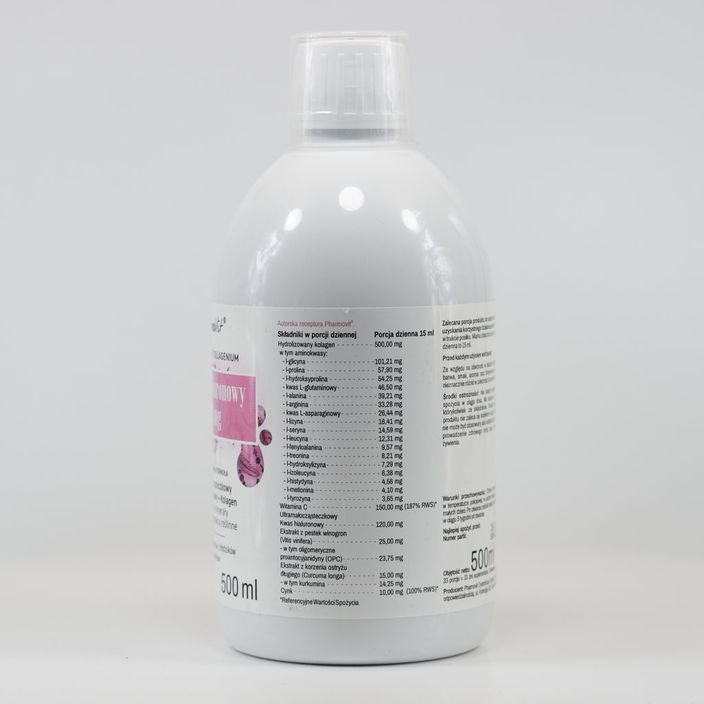 PharmoVit, Kwas hialuronowy, płyn, 500 ml