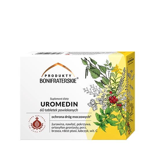 Produkty Bonifraterskie, UROMEDIN, tabletki powlekane, 60 szt.