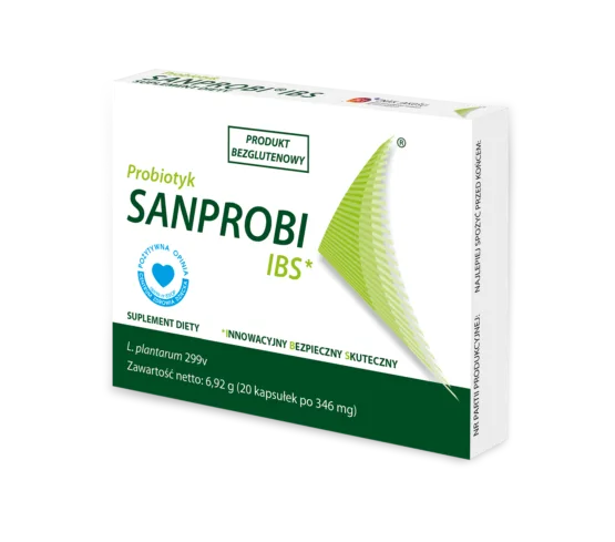 SANPROBI® IBS probiotyki, kapsułki, 20 szt.