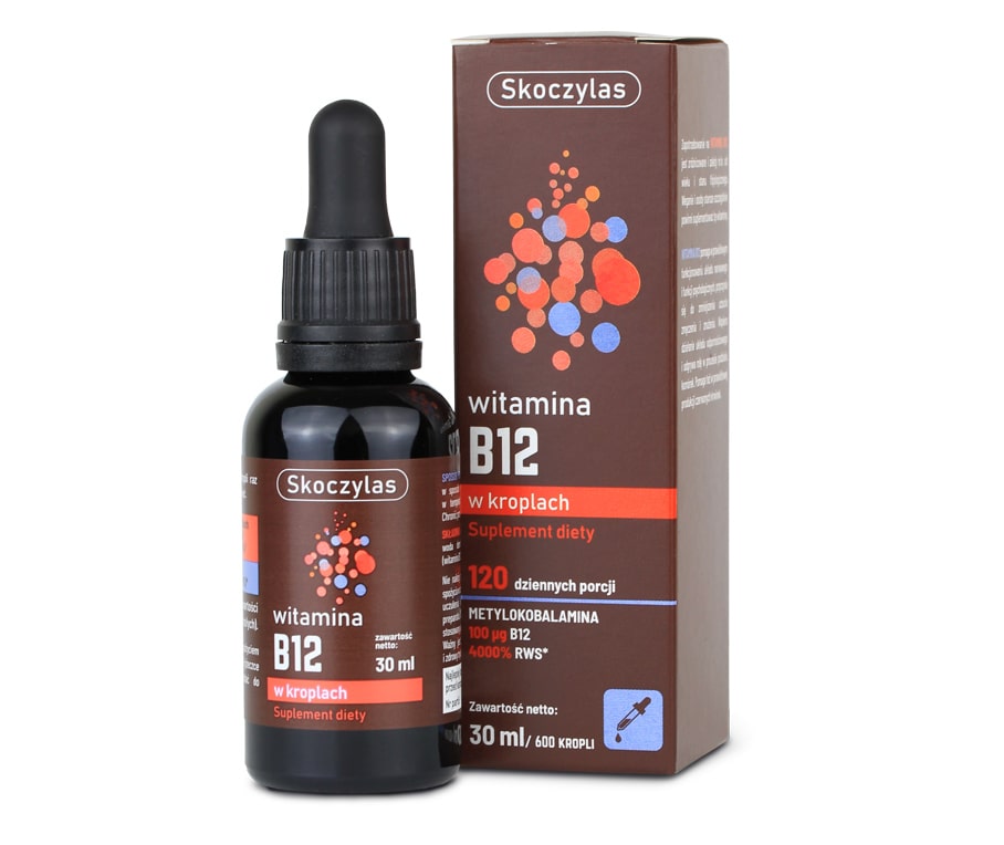 Skoczylas, Witamina B12 (forma metylowana), krople, 30 ml