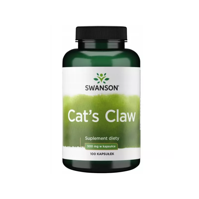Swanson, Koci pazur (Cat's claw) 500 mg, kapsułki, 100 szt.